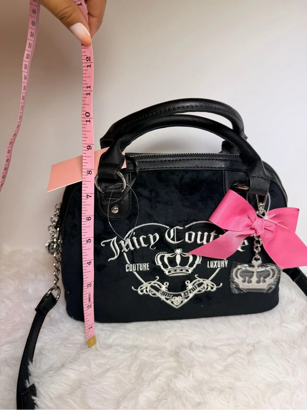 Juicy Couture black velvet